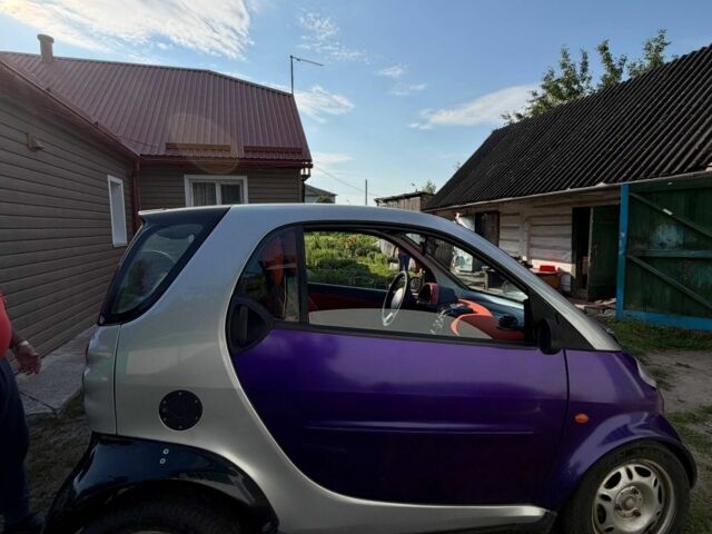 Сірий Смарт Fortwo, об'ємом двигуна 0.6 л та пробігом 163 тис. км за 2507 $, фото 1 на Automoto.ua
