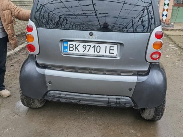 Сірий Смарт Fortwo, об'ємом двигуна 0.6 л та пробігом 208 тис. км за 3100 $, фото 5 на Automoto.ua