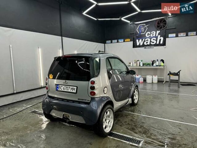 Сірий Смарт Fortwo, об'ємом двигуна 0.7 л та пробігом 224 тис. км за 2300 $, фото 5 на Automoto.ua
