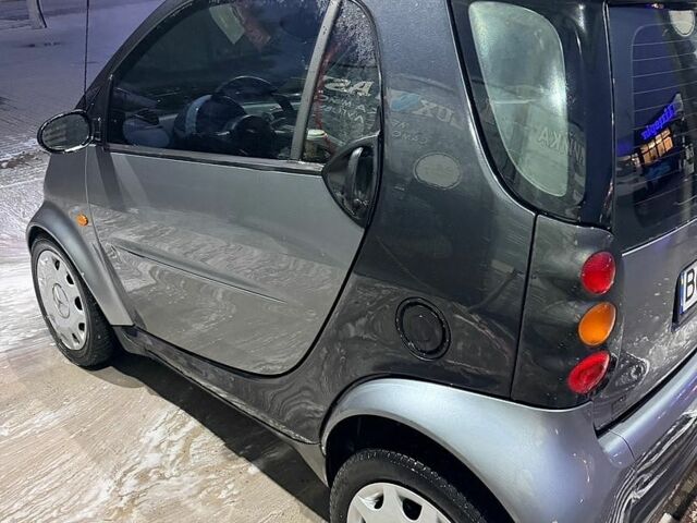 Сірий Смарт Fortwo, об'ємом двигуна 0.6 л та пробігом 215 тис. км за 2500 $, фото 3 на Automoto.ua