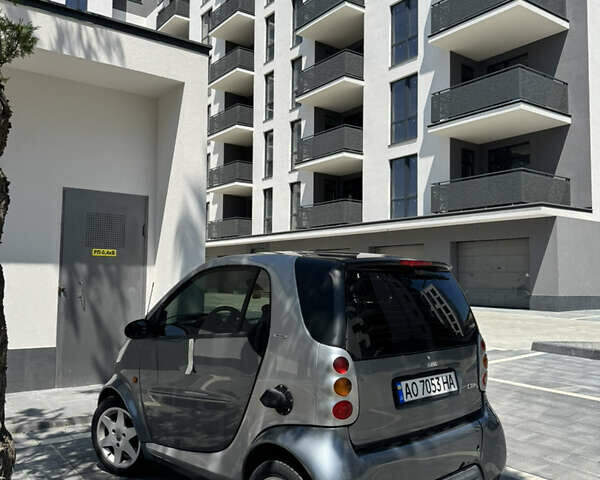 Сірий Смарт Fortwo, об'ємом двигуна 0.8 л та пробігом 204 тис. км за 3537 $, фото 3 на Automoto.ua