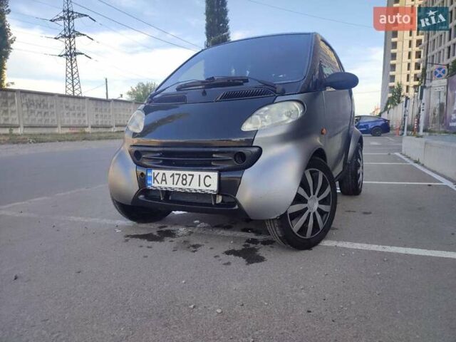 Сірий Смарт Fortwo, об'ємом двигуна 0.6 л та пробігом 266 тис. км за 2400 $, фото 1 на Automoto.ua
