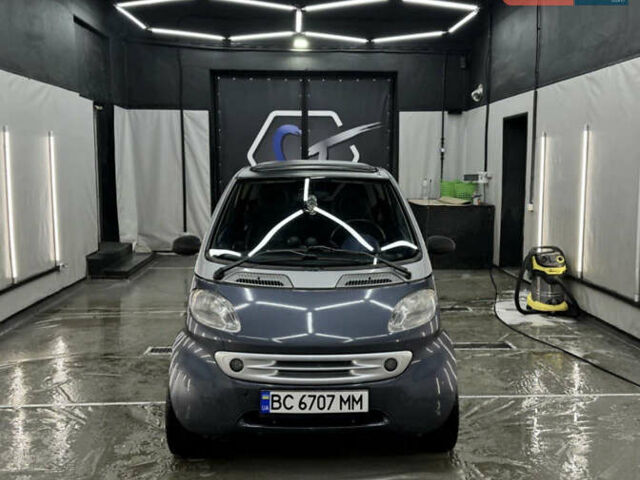 Сірий Смарт Fortwo, об'ємом двигуна 0.7 л та пробігом 224 тис. км за 3300 $, фото 1 на Automoto.ua
