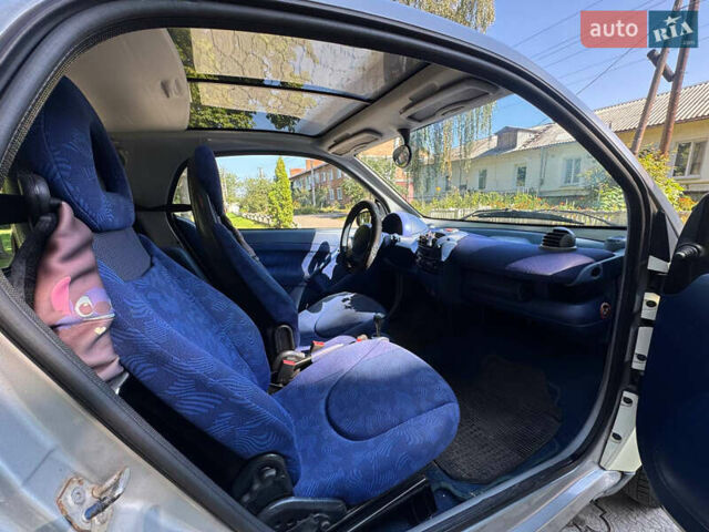 Сірий Смарт Fortwo, об'ємом двигуна 0.6 л та пробігом 160 тис. км за 2650 $, фото 8 на Automoto.ua