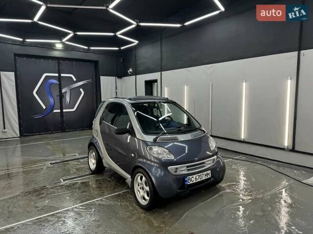 Сірий Смарт Fortwo, об'ємом двигуна 0.7 л та пробігом 224 тис. км за 2300 $, фото 1 на Automoto.ua