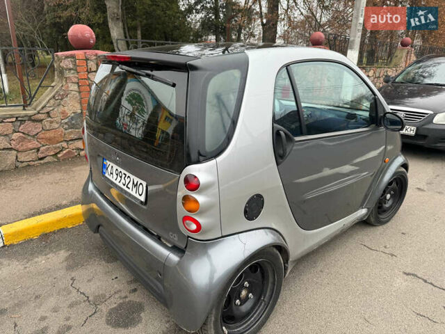 Сірий Смарт Fortwo, об'ємом двигуна 0.8 л та пробігом 200 тис. км за 2550 $, фото 5 на Automoto.ua