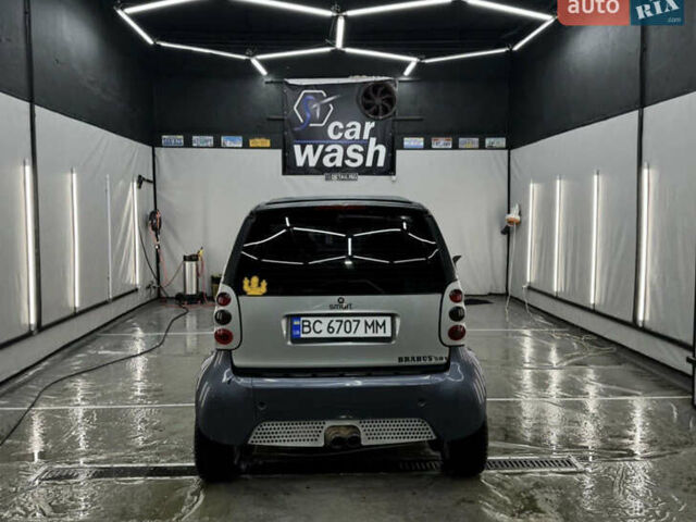 Сірий Смарт Fortwo, об'ємом двигуна 0.7 л та пробігом 224 тис. км за 3300 $, фото 4 на Automoto.ua