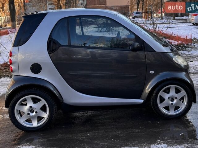 Сірий Смарт Fortwo, об'ємом двигуна 0.6 л та пробігом 170 тис. км за 3000 $, фото 1 на Automoto.ua