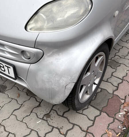 Серый Смарт Форту, объемом двигателя 0.6 л и пробегом 206 тыс. км за 2000 $, фото 1 на Automoto.ua