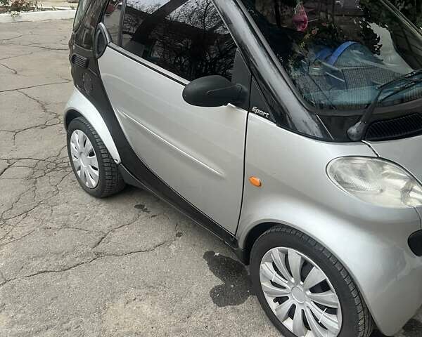 Сірий Смарт Fortwo, об'ємом двигуна 0.6 л та пробігом 172 тис. км за 2900 $, фото 1 на Automoto.ua
