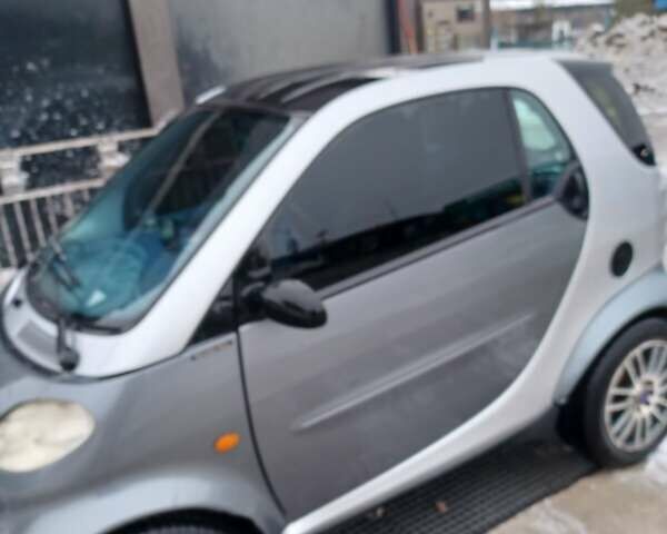 Сірий Смарт Fortwo, об'ємом двигуна 0.6 л та пробігом 202 тис. км за 2500 $, фото 4 на Automoto.ua