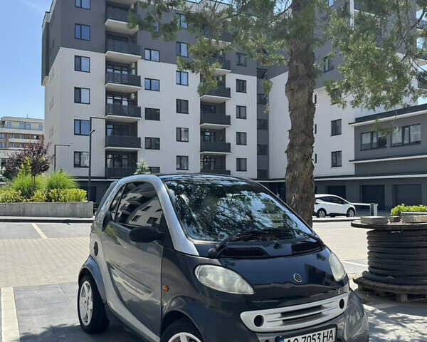 Сірий Смарт Fortwo, об'ємом двигуна 0.8 л та пробігом 204 тис. км за 3537 $, фото 2 на Automoto.ua