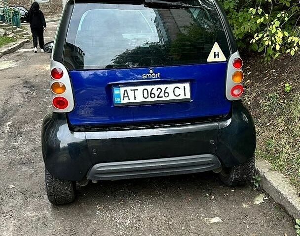 Сірий Смарт Fortwo, об'ємом двигуна 0.6 л та пробігом 136 тис. км за 2500 $, фото 1 на Automoto.ua