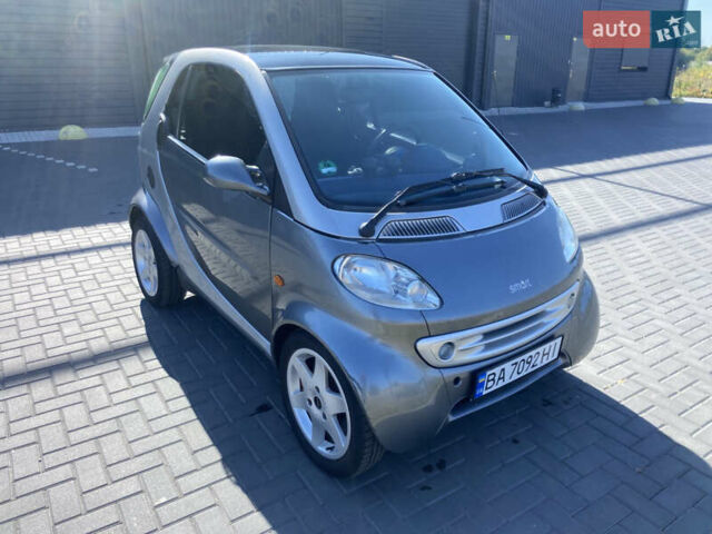 Сірий Смарт Fortwo, об'ємом двигуна 0.6 л та пробігом 124 тис. км за 3800 $, фото 2 на Automoto.ua