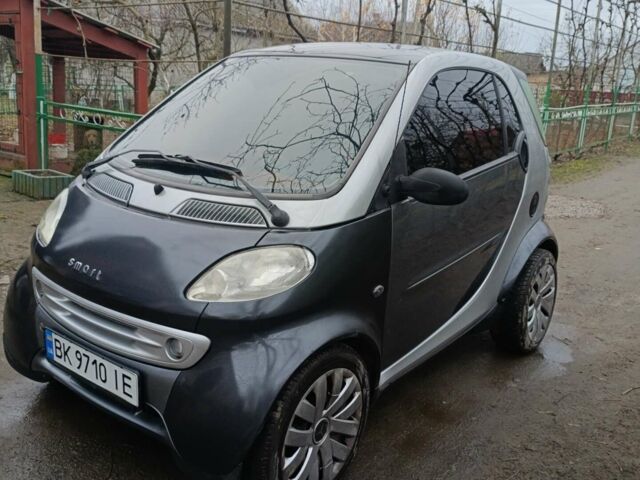 Сірий Смарт Fortwo, об'ємом двигуна 0.6 л та пробігом 208 тис. км за 3100 $, фото 10 на Automoto.ua