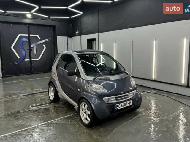Сірий Смарт Fortwo, об'ємом двигуна 0.7 л та пробігом 224 тис. км за 3300 $, фото 6 на Automoto.ua