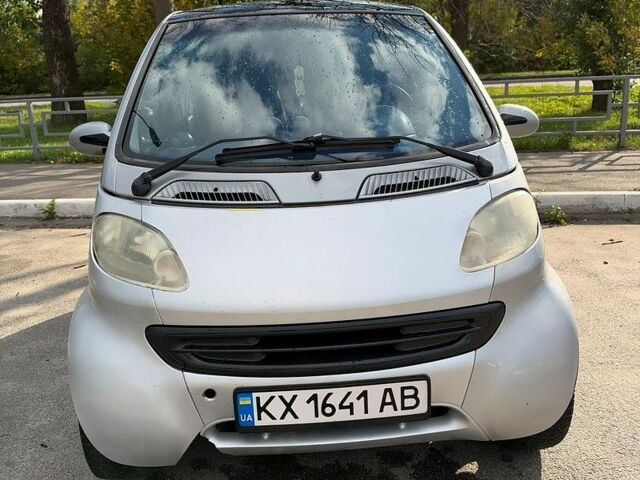 Сірий Смарт Fortwo, об'ємом двигуна 0.6 л та пробігом 247 тис. км за 2200 $, фото 3 на Automoto.ua