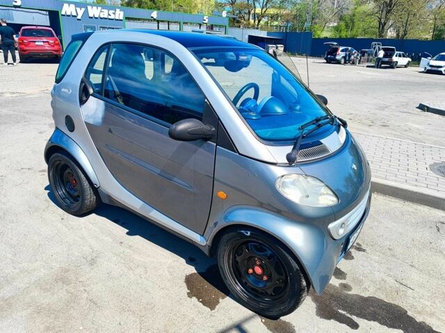 Сірий Смарт Fortwo, об'ємом двигуна 0.6 л та пробігом 159 тис. км за 2800 $, фото 2 на Automoto.ua