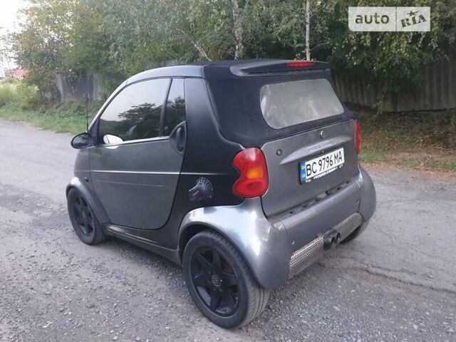 Сірий Смарт Fortwo, об'ємом двигуна 0.6 л та пробігом 245 тис. км за 2963 $, фото 5 на Automoto.ua