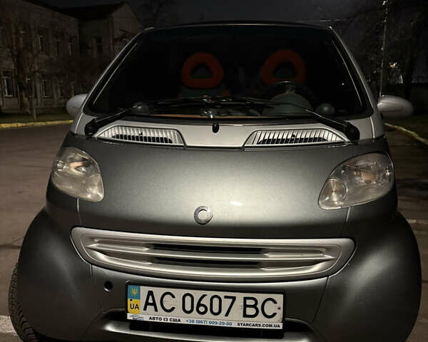 Серый Смарт Форту, объемом двигателя 0.6 л и пробегом 193 тыс. км за 3000 $, фото 10 на Automoto.ua