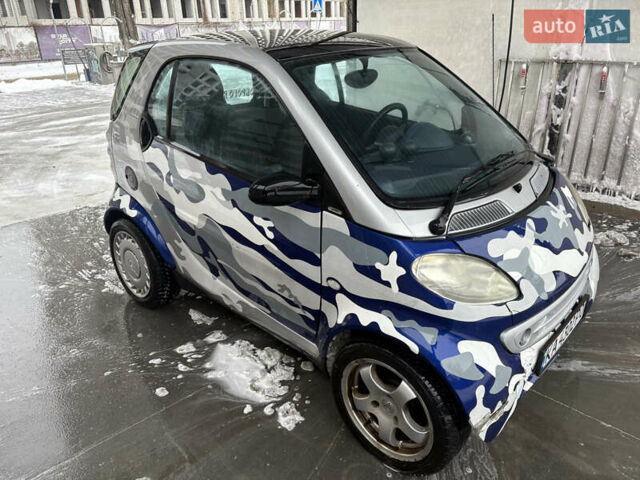 Серый Смарт Форту, объемом двигателя 0.6 л и пробегом 152 тыс. км за 2400 $, фото 4 на Automoto.ua