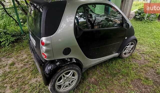 Сірий Смарт Fortwo, об'ємом двигуна 0.6 л та пробігом 186 тис. км за 2449 $, фото 3 на Automoto.ua