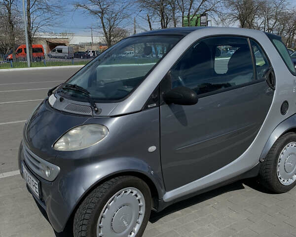 Сірий Смарт Fortwo, об'ємом двигуна 0.6 л та пробігом 175 тис. км за 3300 $, фото 3 на Automoto.ua