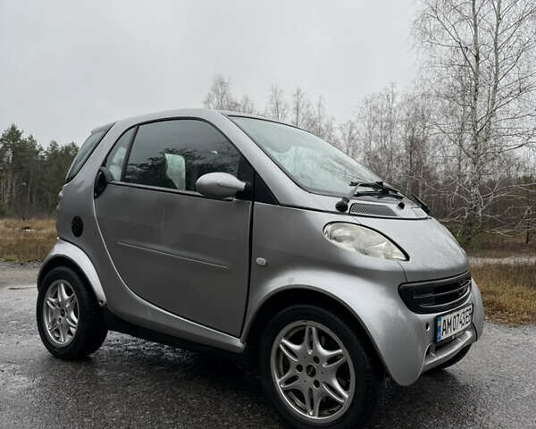 Серый Смарт Форту, объемом двигателя 0.6 л и пробегом 139 тыс. км за 3000 $, фото 3 на Automoto.ua