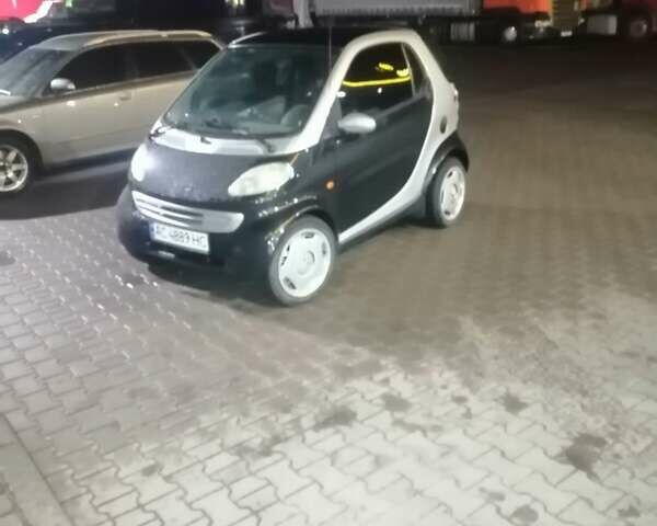 Сірий Смарт Fortwo, об'ємом двигуна 0.8 л та пробігом 214 тис. км за 2500 $, фото 2 на Automoto.ua