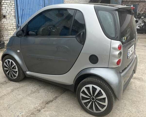Сірий Смарт Fortwo, об'ємом двигуна 0.6 л та пробігом 140 тис. км за 2500 $, фото 2 на Automoto.ua