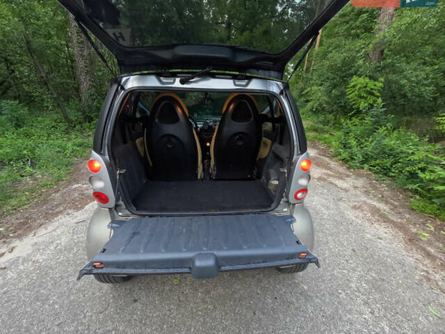 Сірий Смарт Fortwo, об'ємом двигуна 0.6 л та пробігом 159 тис. км за 3300 $, фото 17 на Automoto.ua