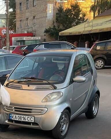 Сірий Смарт Fortwo, об'ємом двигуна 0.6 л та пробігом 296 тис. км за 2100 $, фото 2 на Automoto.ua