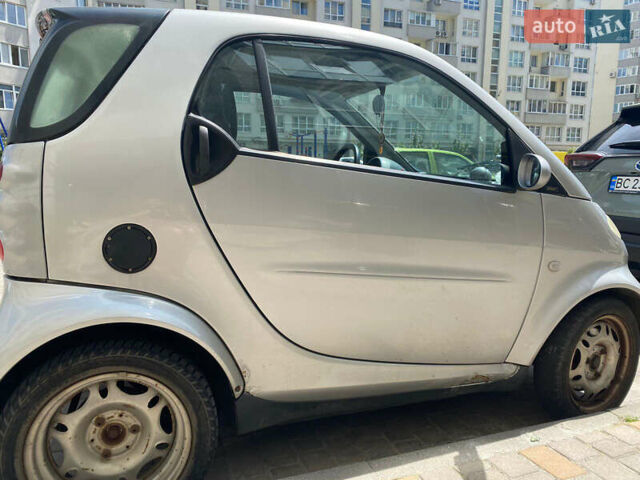 Сірий Смарт Fortwo, об'ємом двигуна 0.6 л та пробігом 223 тис. км за 1750 $, фото 4 на Automoto.ua