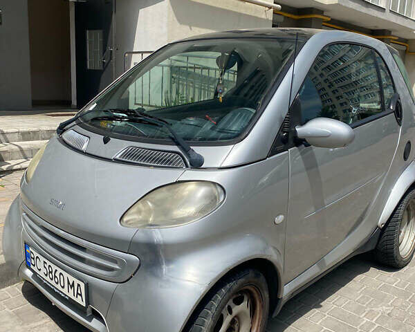 Сірий Смарт Fortwo, об'ємом двигуна 0.6 л та пробігом 223 тис. км за 1750 $, фото 7 на Automoto.ua