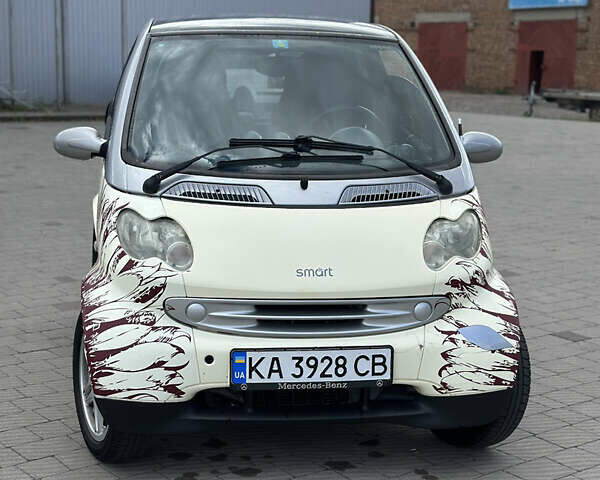 Сірий Смарт Fortwo, об'ємом двигуна 0.8 л та пробігом 247 тис. км за 2999 $, фото 1 на Automoto.ua