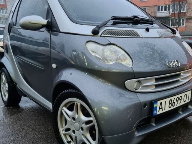 Сірий Смарт Fortwo, об'ємом двигуна 0.6 л та пробігом 230 тис. км за 1800 $, фото 6 на Automoto.ua