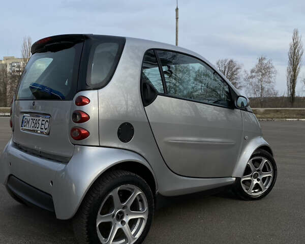 Сірий Смарт Fortwo, об'ємом двигуна 0.6 л та пробігом 145 тис. км за 3950 $, фото 4 на Automoto.ua