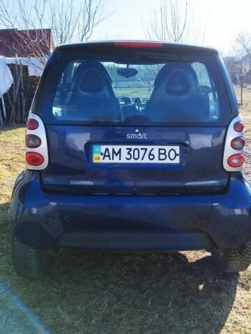 Сірий Смарт Fortwo, об'ємом двигуна 0.6 л та пробігом 143 тис. км за 2500 $, фото 6 на Automoto.ua
