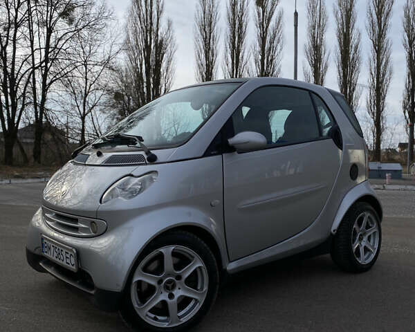 Сірий Смарт Fortwo, об'ємом двигуна 0.6 л та пробігом 145 тис. км за 3950 $, фото 1 на Automoto.ua