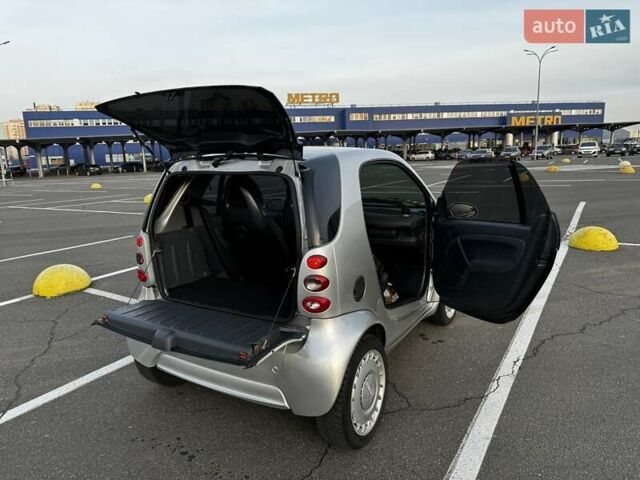 Сірий Смарт Fortwo, об'ємом двигуна 0.6 л та пробігом 221 тис. км за 3500 $, фото 19 на Automoto.ua