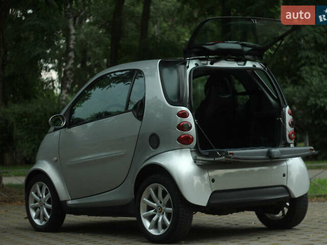 Сірий Смарт Fortwo, об'ємом двигуна 0.6 л та пробігом 258 тис. км за 3500 $, фото 6 на Automoto.ua