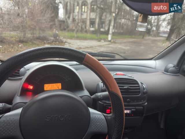 Серый Смарт Форту, объемом двигателя 0.6 л и пробегом 206 тыс. км за 3200 $, фото 4 на Automoto.ua