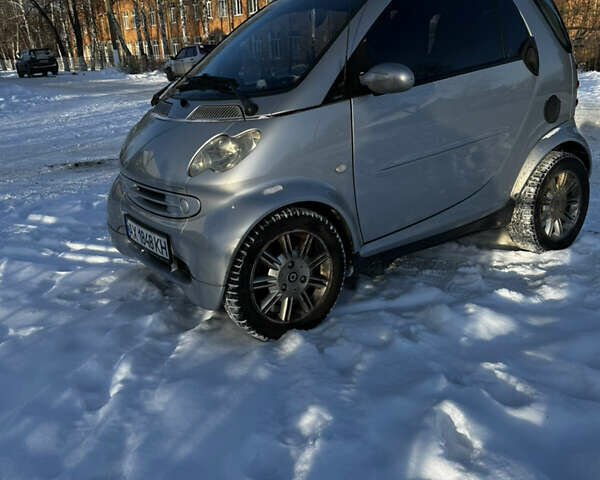 Сірий Смарт Fortwo, об'ємом двигуна 0.6 л та пробігом 183 тис. км за 2999 $, фото 4 на Automoto.ua