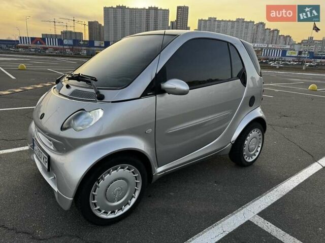 Сірий Смарт Fortwo, об'ємом двигуна 0.6 л та пробігом 221 тис. км за 3500 $, фото 5 на Automoto.ua