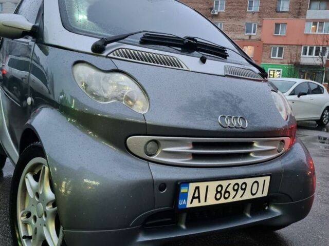 Сірий Смарт Fortwo, об'ємом двигуна 0.6 л та пробігом 230 тис. км за 1800 $, фото 5 на Automoto.ua