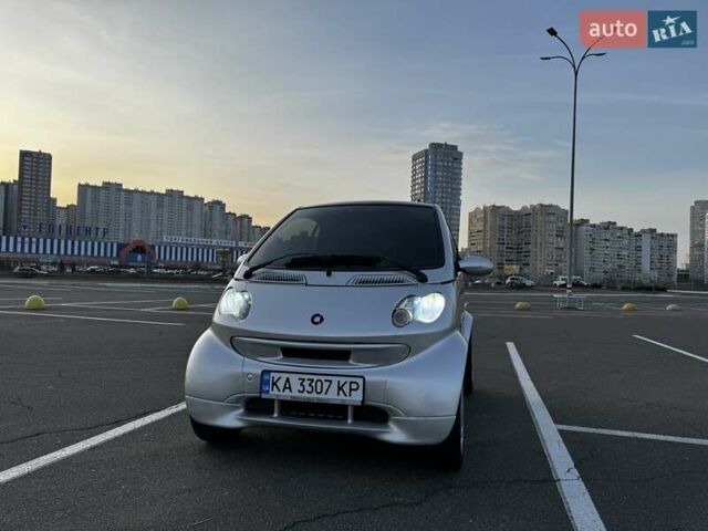 Сірий Смарт Fortwo, об'ємом двигуна 0.6 л та пробігом 221 тис. км за 3500 $, фото 3 на Automoto.ua