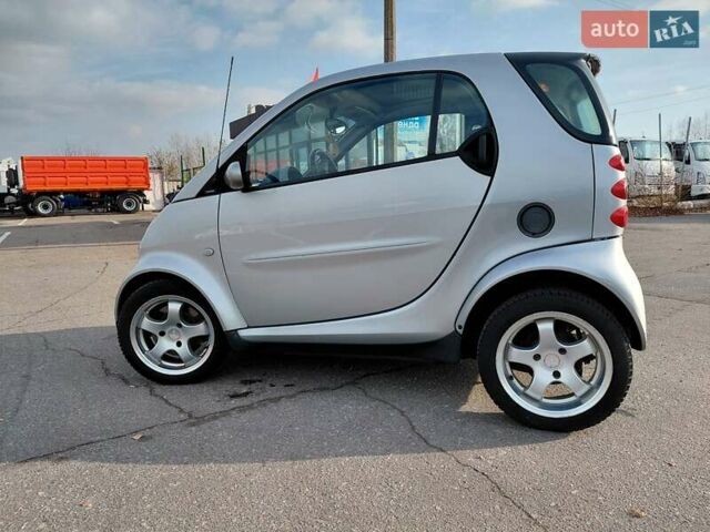Сірий Смарт Fortwo, об'ємом двигуна 0.6 л та пробігом 149 тис. км за 3600 $, фото 1 на Automoto.ua