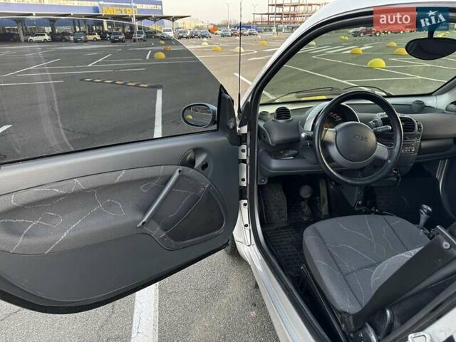 Сірий Смарт Fortwo, об'ємом двигуна 0.6 л та пробігом 221 тис. км за 3500 $, фото 18 на Automoto.ua
