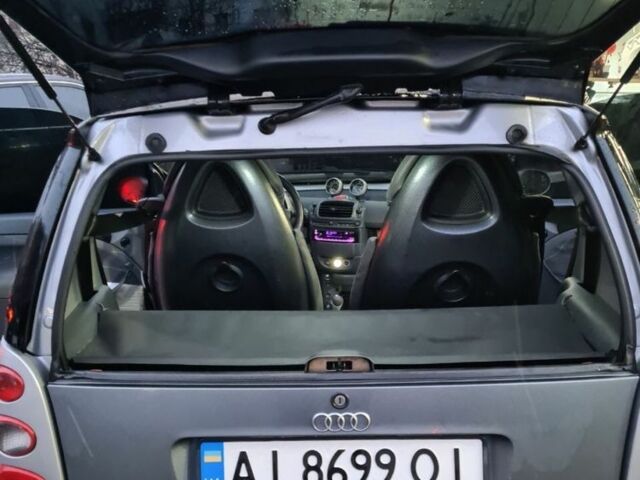 Сірий Смарт Fortwo, об'ємом двигуна 0.6 л та пробігом 230 тис. км за 1800 $, фото 10 на Automoto.ua