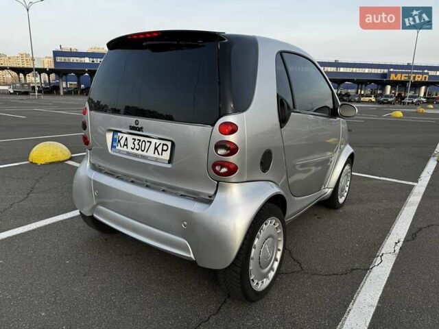 Сірий Смарт Fortwo, об'ємом двигуна 0.6 л та пробігом 221 тис. км за 3500 $, фото 7 на Automoto.ua
